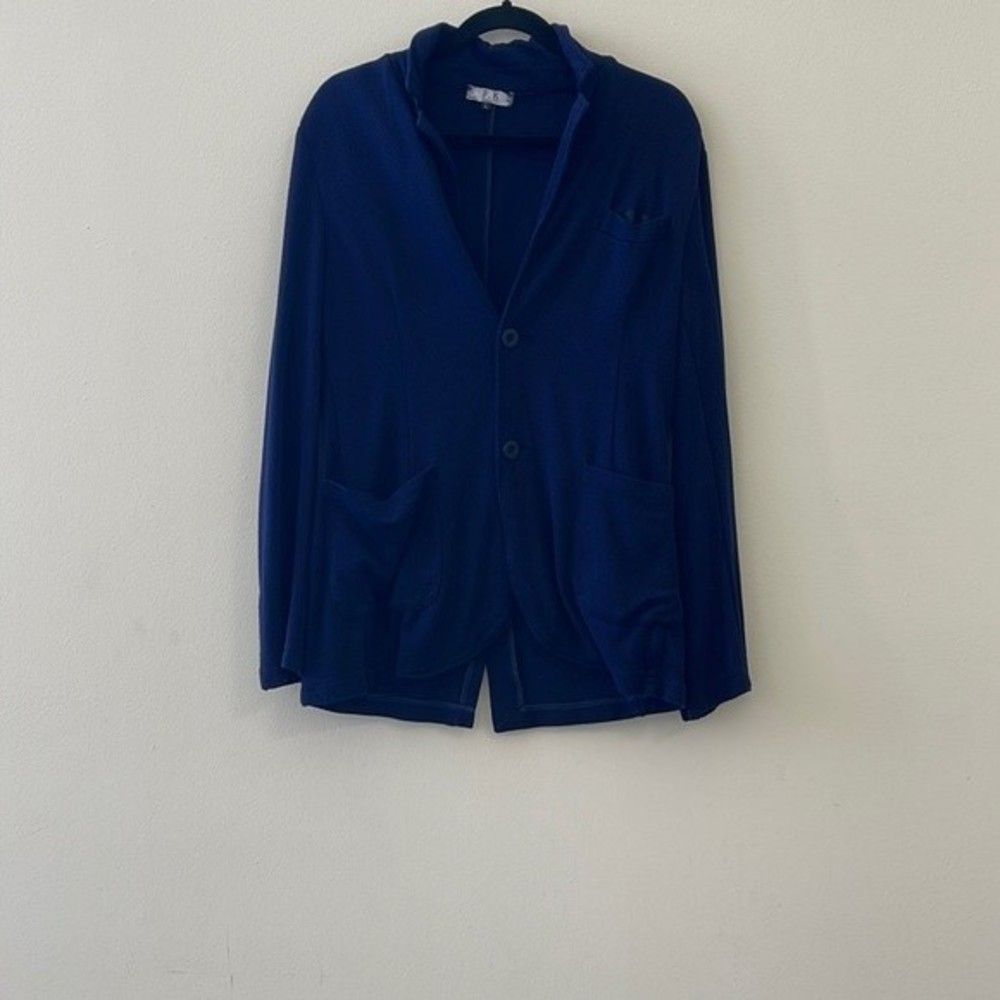 F.K Blue Button up Blazer Jacket Men’s Size Large